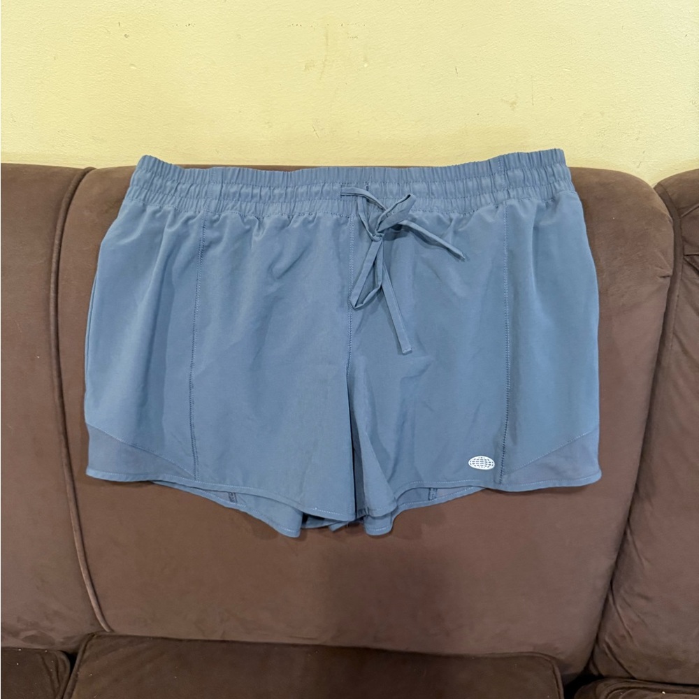 Reel Legends Women's Athletic Shorts in Gray